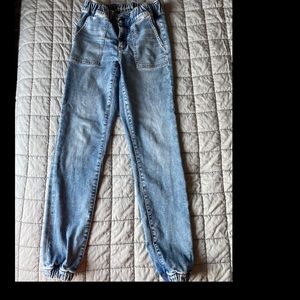 American Eagle cuffed jeans